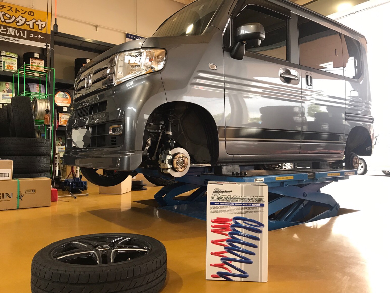 N-VAN エヌバン　ESPELIR スーパーダウンサス ESH-4933 427871A2-C129-4947-AE13-